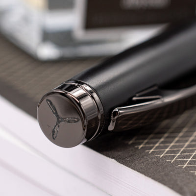 Monteverde Dakota Fountain Pen Black Sky Cap Top