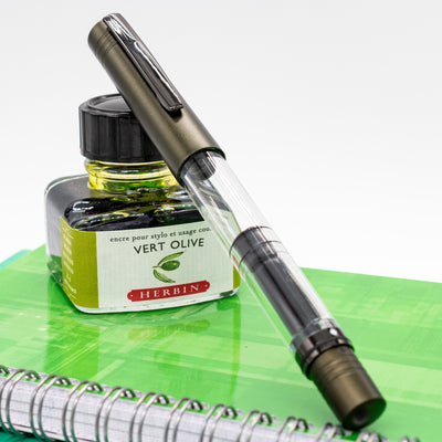 Monteverde MP1 Fountain Pen - Olive Capped