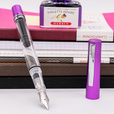 Monteverde MP1 Fountain Pen - Purple Frost