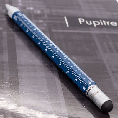 Monteverde Navy Blue Tool Pen Ruler