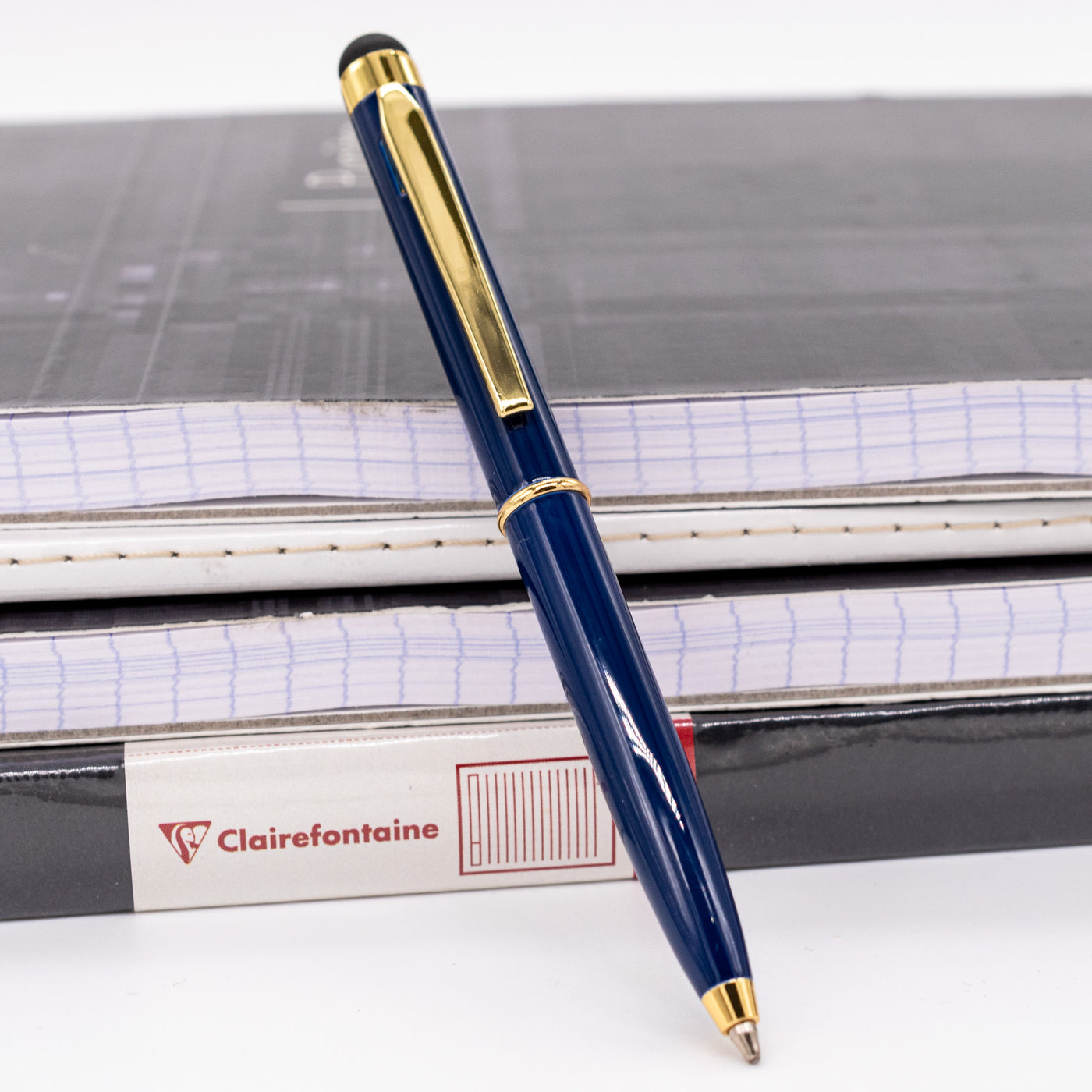 Monteverde Poquito Ballpoint Pen with Stylus - Classic Blue