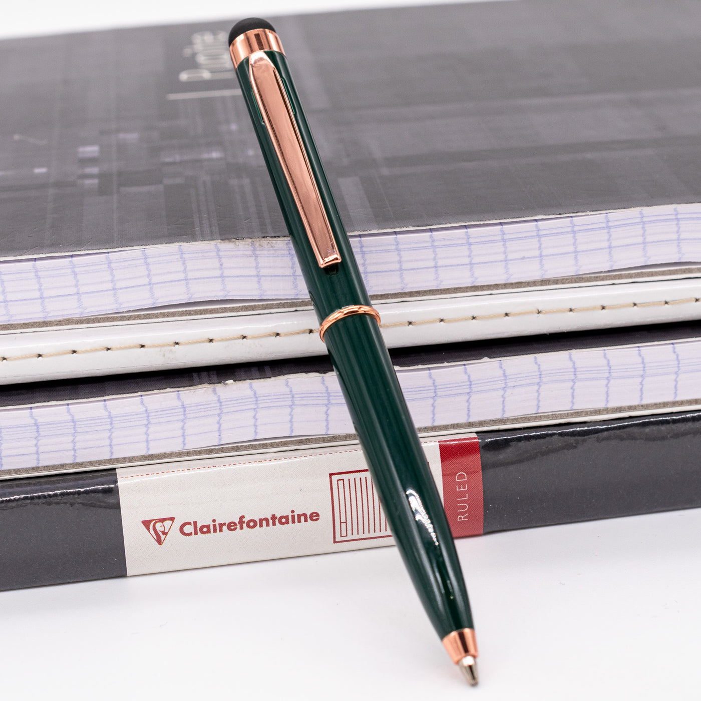 Monteverde Poquito Ballpoint Pen with Stylus - Classic Green