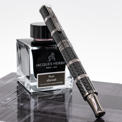 Monteverde Regatta Sport Full Carbon Fiber Fountain Pen capped