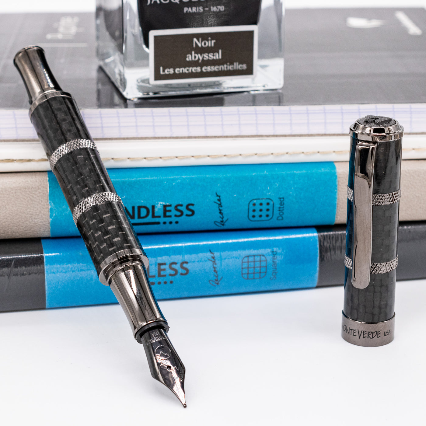 Monteverde Regatta Sport Full Carbon Fiber Fountain Pen