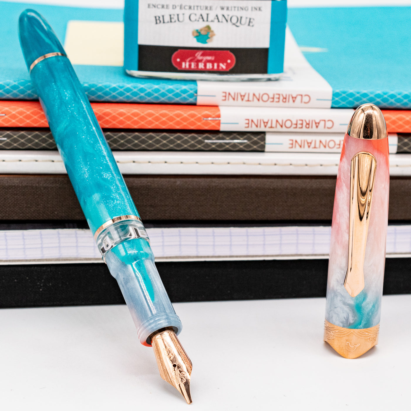 Nahvalur Horizon Fountain Pen - Dawn