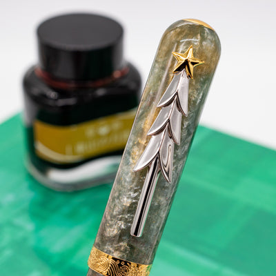 Nahvalur Nautilus 2024 Xmas Christmas Fountain Pen clip