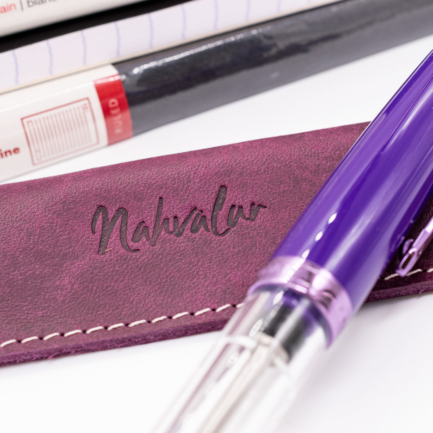 Nahvalur Original Plus Fountain Pen - Amethyst pen sleeve