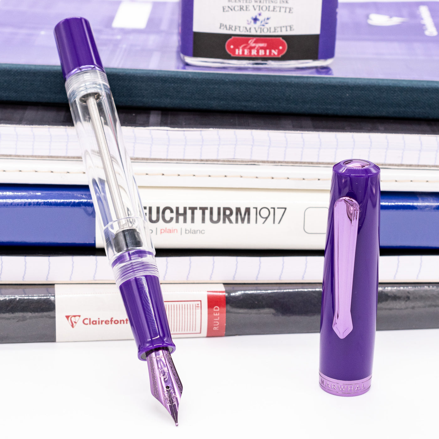 Nahvalur Original Plus Fountain Pen - Amethyst