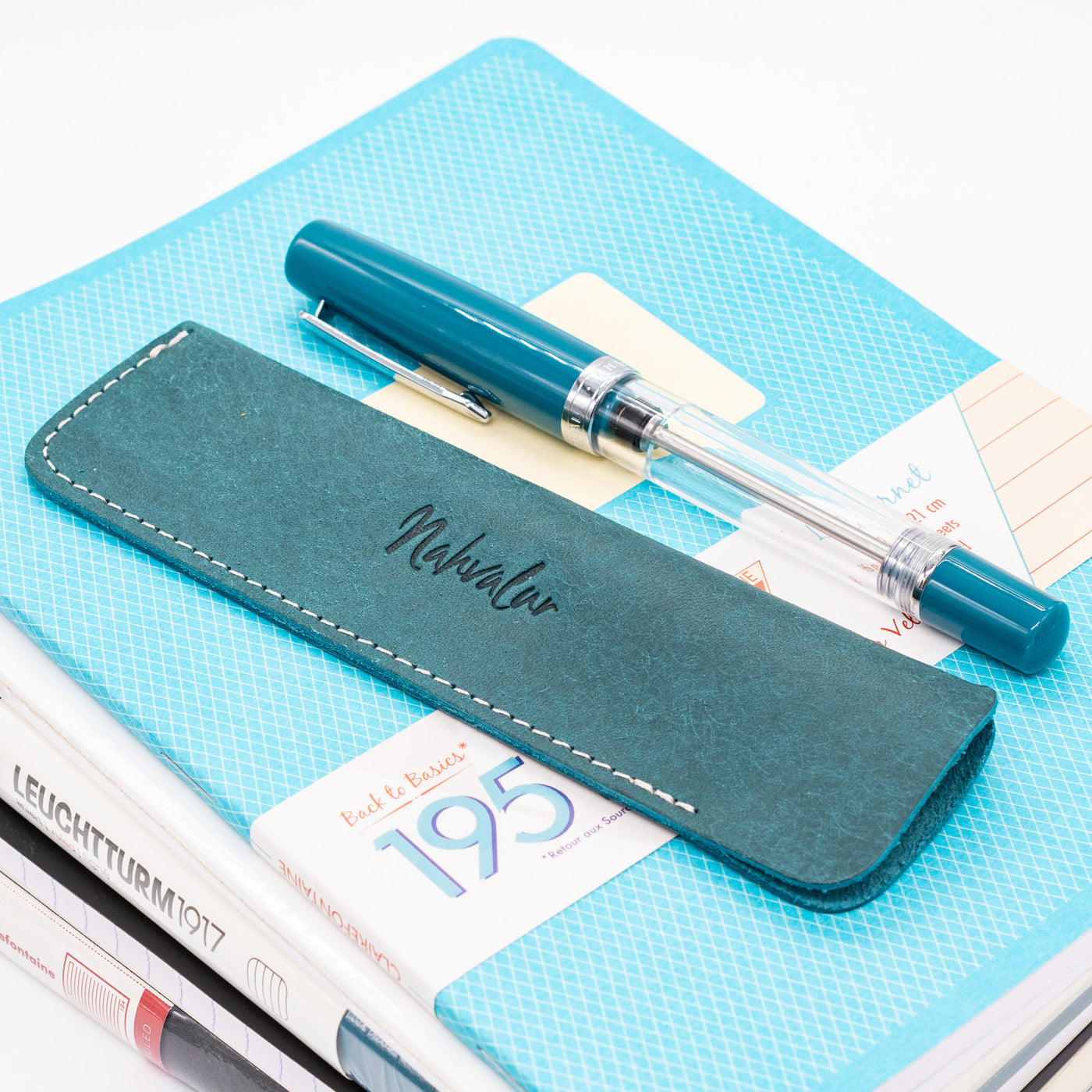 Nahvalur Original Plus Fountain Pen - Aquamarine sleeve