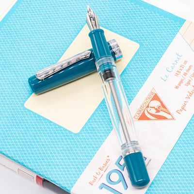 Nahvalur Original Plus Fountain Pen - Aquamarine vacuum filled