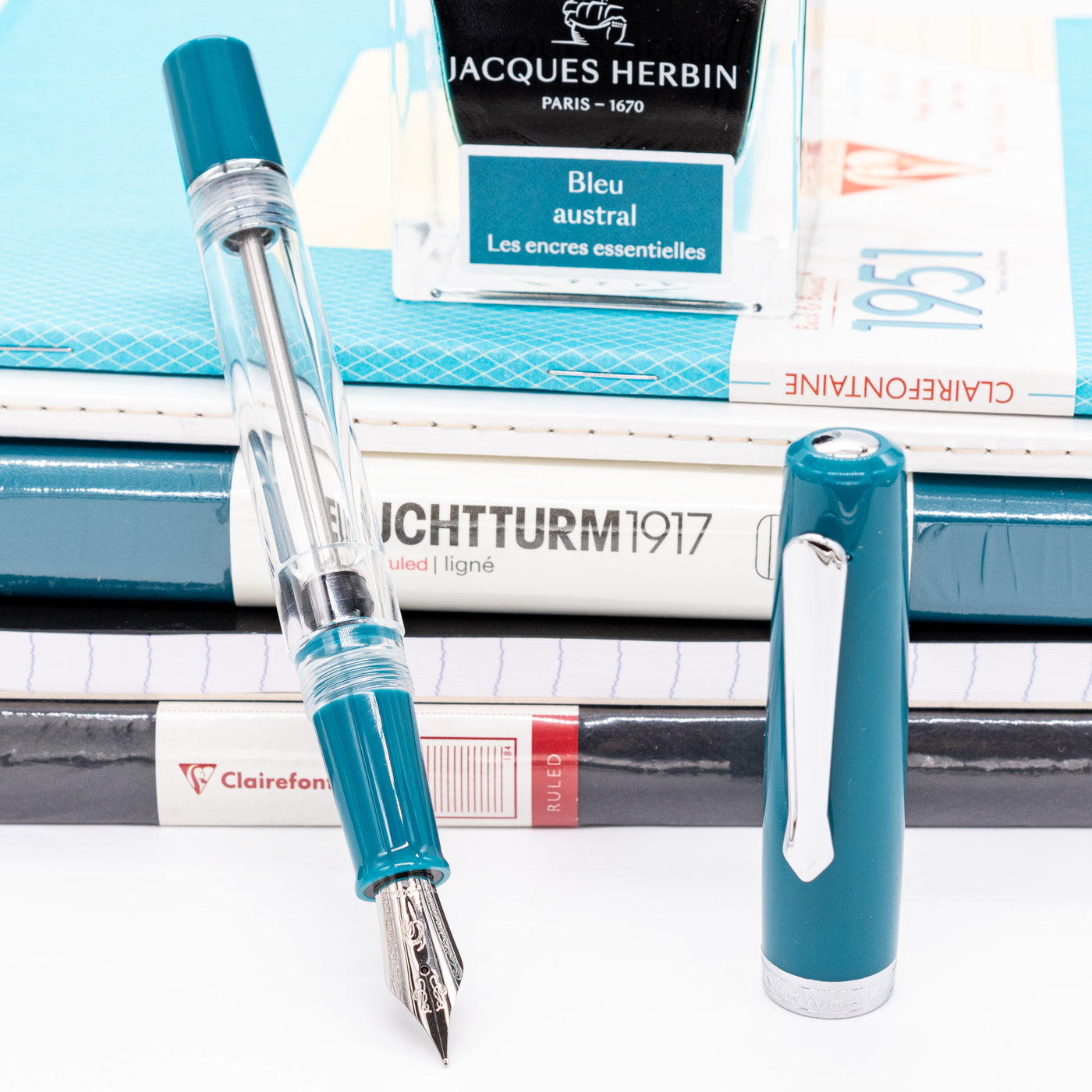 Nahvalur Original Plus Fountain Pen - Aquamarine