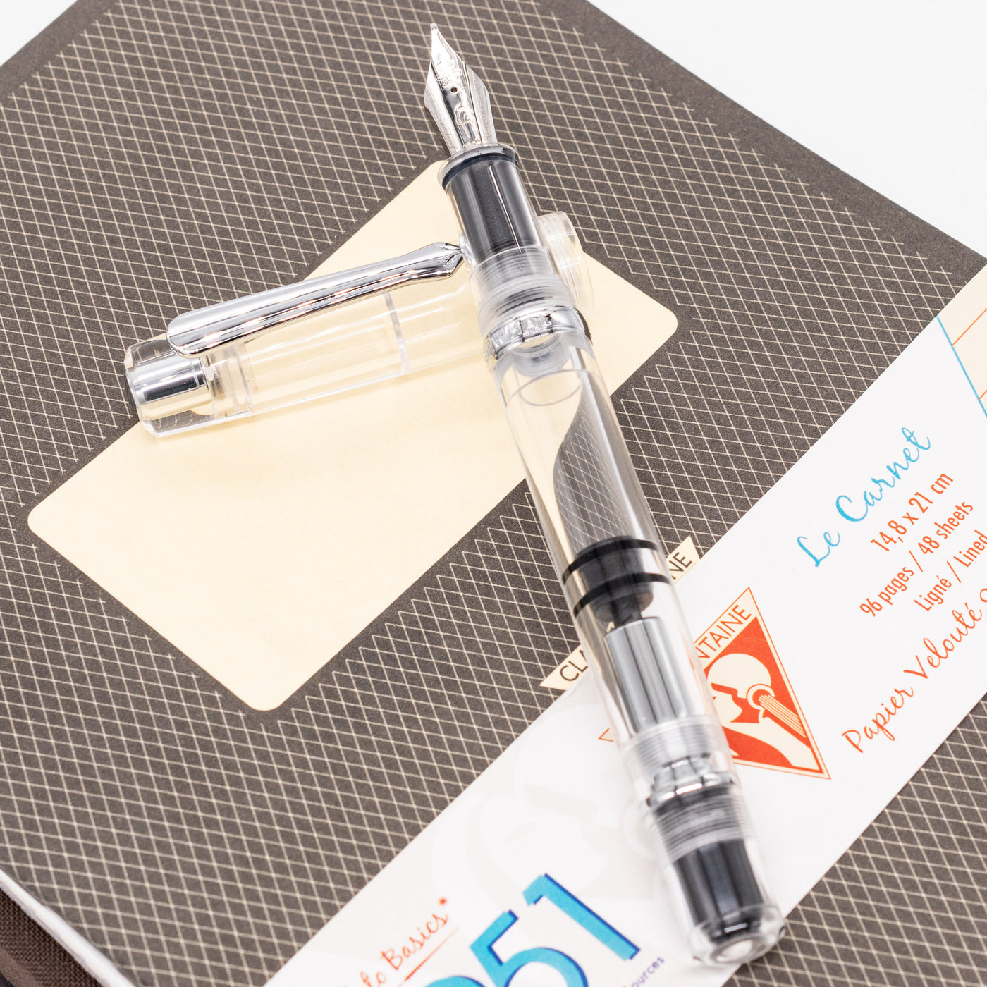 Nahvalur Original Fountain Pen - Demonstrator clear