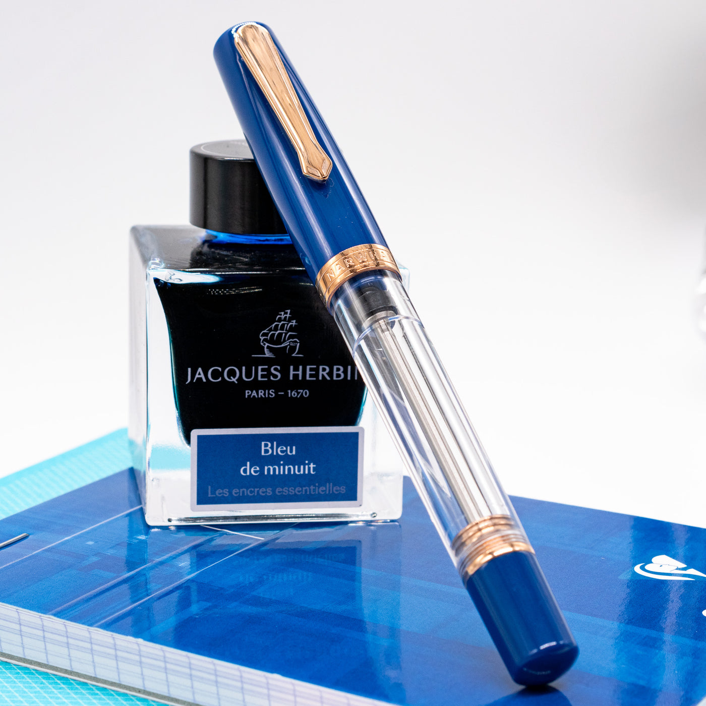 Nahvalur Original Plus Fountain Pen - Sapphire capped