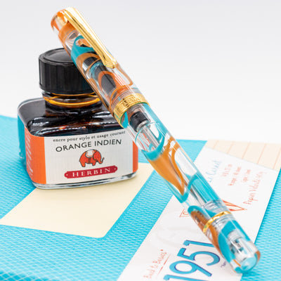 Nahvalur Original Plus Fountain Pen - Summer capped