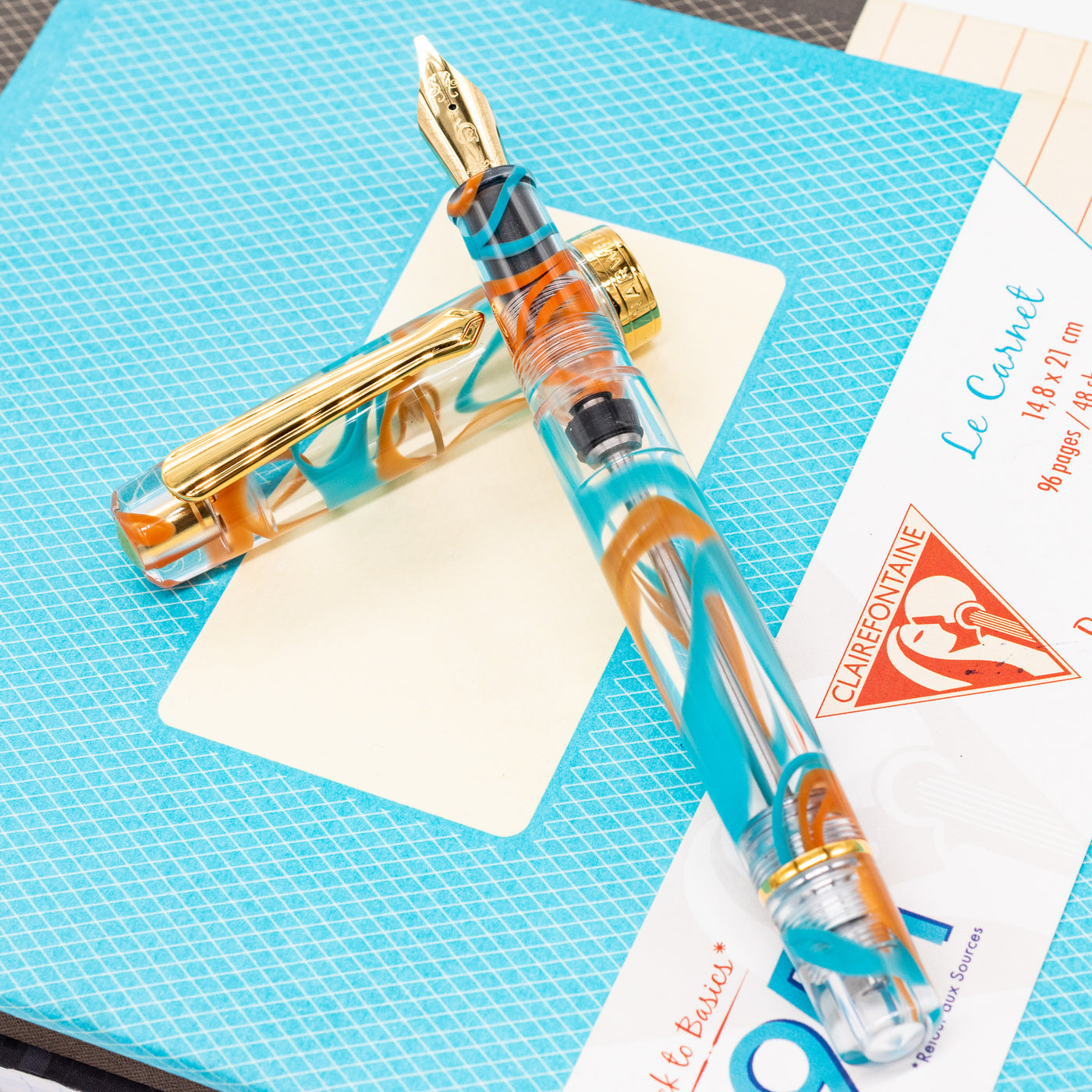 Nahvalur Original Plus Fountain Pen - Summer demonstrator