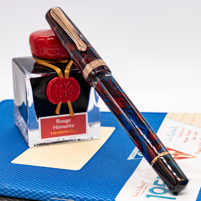 Nahvalur Schuylkill Fountain Pen - Dragonet Sapphire capped