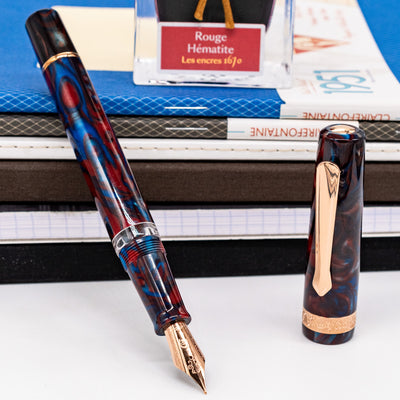 Nahvalur Schuylkill Fountain Pen - Dragonet Sapphire