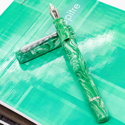 Nahvalur Schuylkill Fountain Pen - Betta Mint green