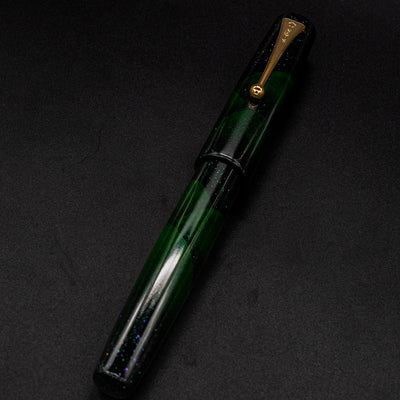 Namiki Aya Evergreen Tokiwa Green Fountain Pen urushi lacquer