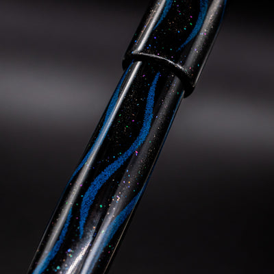 Namiki Aya Limpid Stream Seiryu Blue Fountain Pen raden