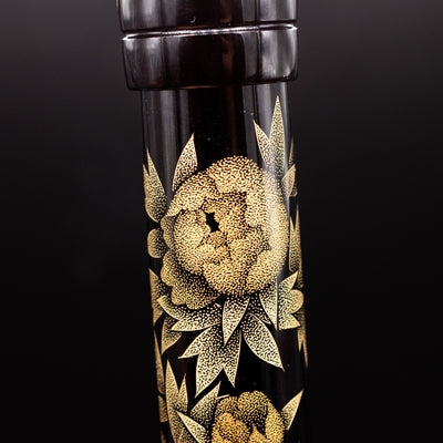 Namiki Chinkin Emperor Peony Fountain Pen Artwork