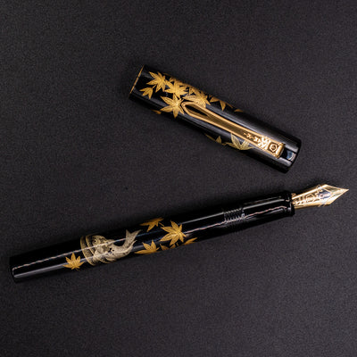 Namiki Chinkin Yukari Fountain Pen - Kinshu hand painted