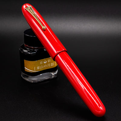 Namiki Emperor Vermillion Fountain Pen capped