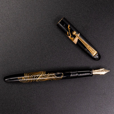 Namiki Nippon Art Fountain Pen - Crane & Turtle japanese