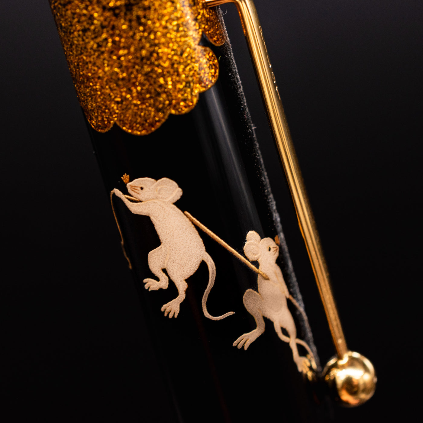 Namiki Yukari 7 Gods 100th Anniversary Fountain Pen - Daikoku-Ten mice