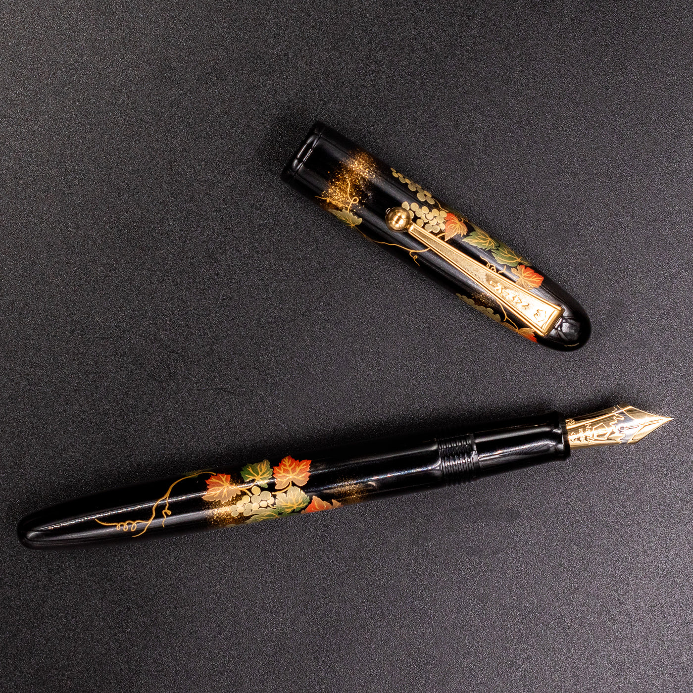 Namiki Yukari Grapevine Fountain Pen maki-e urushi