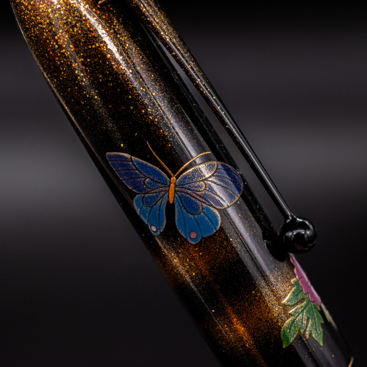 Namiki Yukari Royale Peony Fountain Pen butterfly