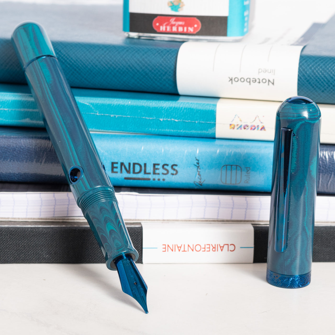 Narwhal Nautilus Faroe Marine Fountain Pen