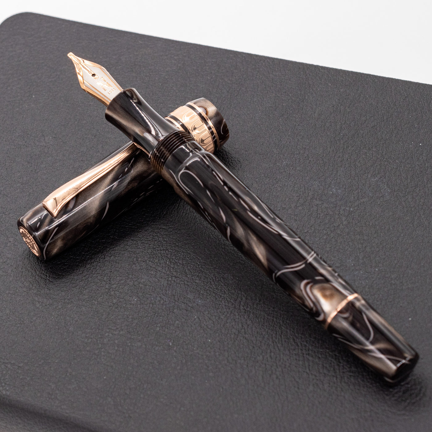 Nettuno N-E 2.0 Fountain Pen - Leviatano brown