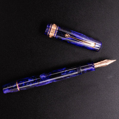 Omas Bologna Fountain Pen - Deep Amethyst piston filled