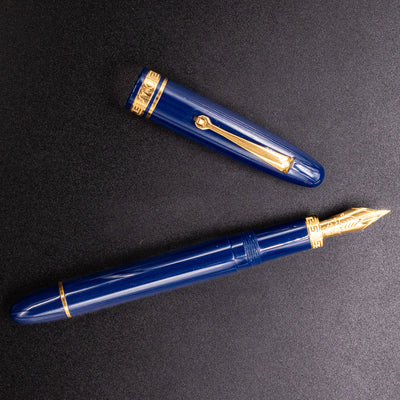 Omas Ogiva Fountain Pen - Blu Gold trim