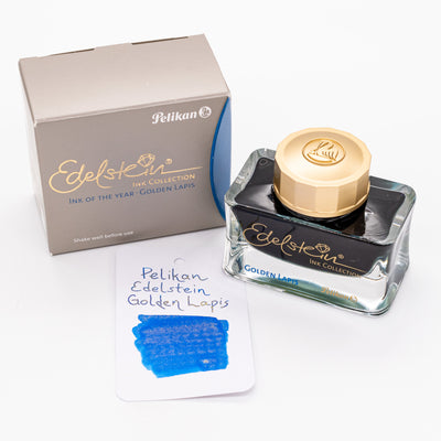 Pelikan Edelstein Ink Bottle - Golden Lapis