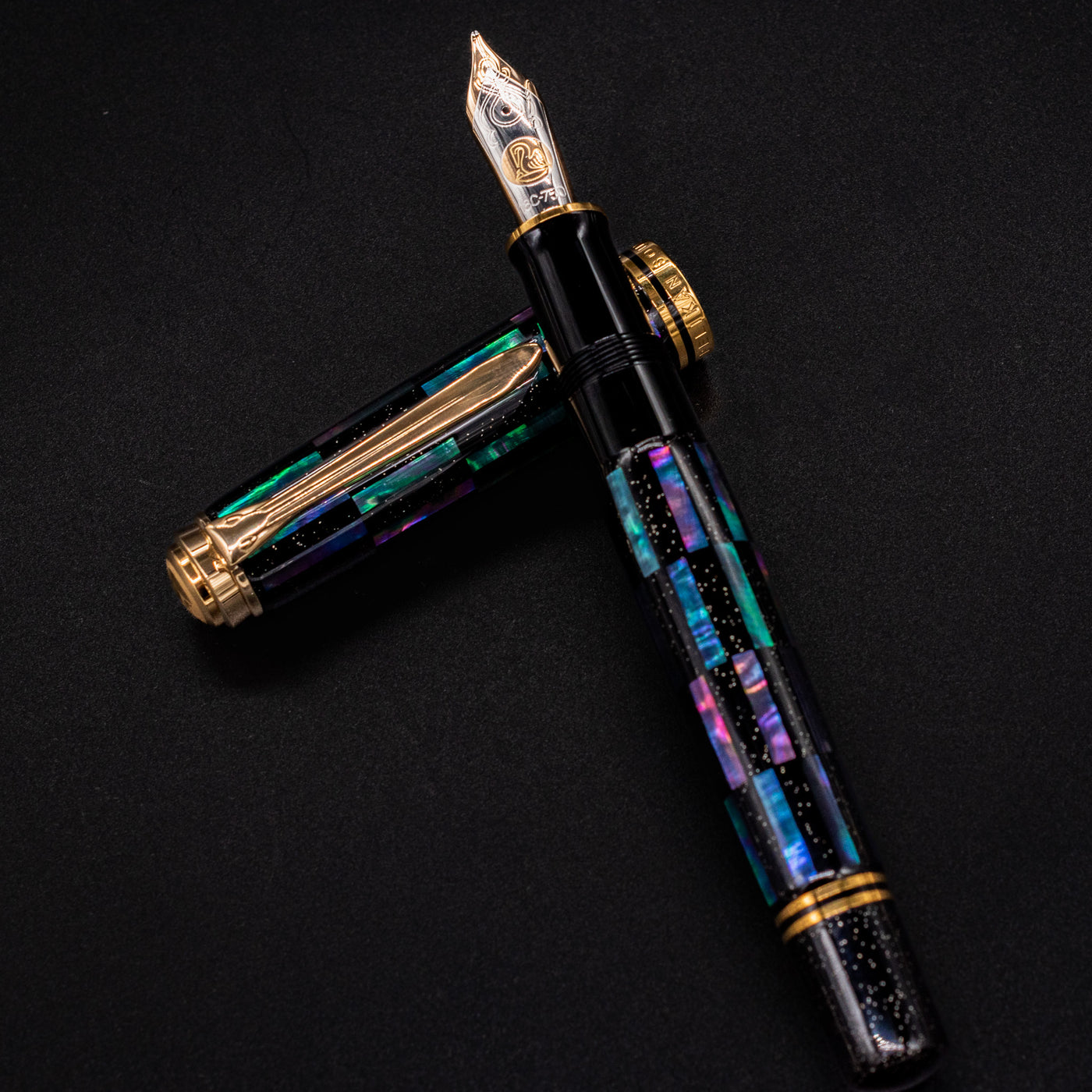 Pelikan Souveran M1000 Raden Black Infinity Fountain Pen limited edition