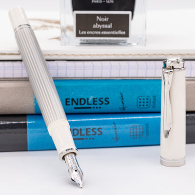 Pelikan Souveran M405 Silver-White Fountain Pen