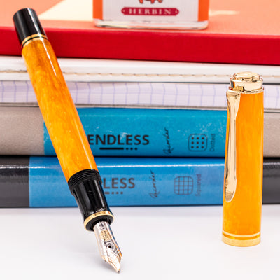 Pelikan Souveran M600 Vibrant Orange Fountain Pen