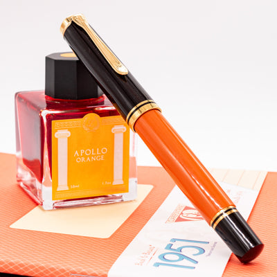 Pelikan Souveran M800 Burnt Orange Fountain Pen Capped