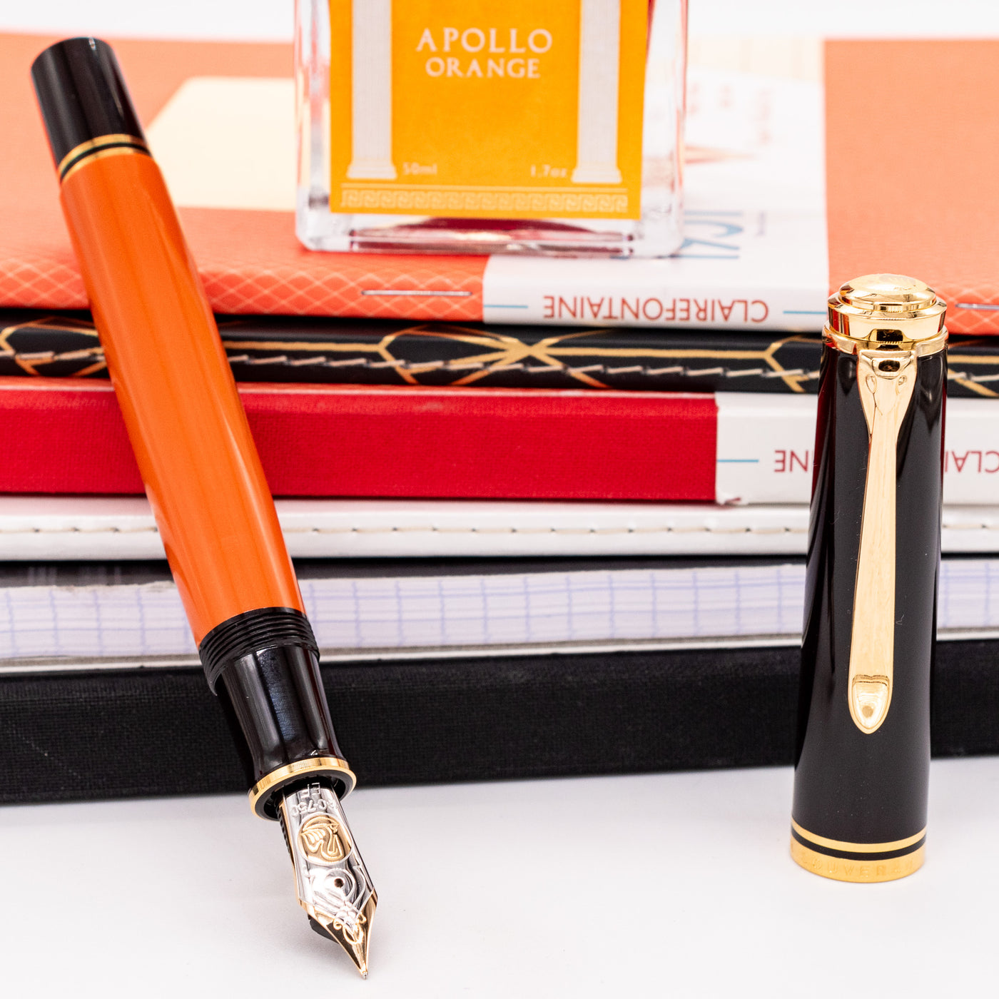 Pelikan Souveran M800 Burnt Orange Fountain Pen