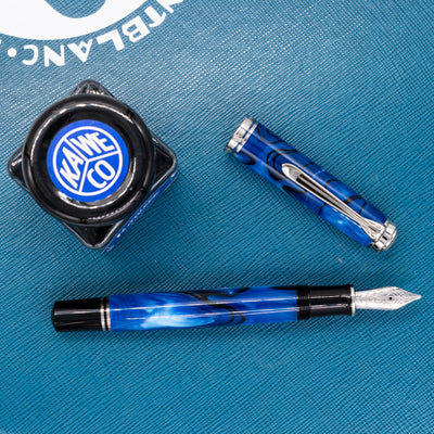 Pelikan Souveran M805 Blue Dunes Fountain Pen rare