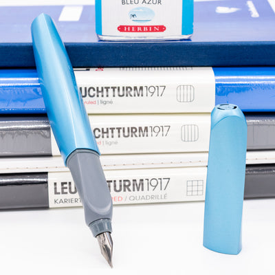 Pelikan Twist Fountain Pen - Frosted Blue