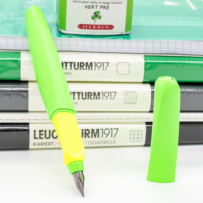 Pelikan Twist Fountain Pen - Neon Green