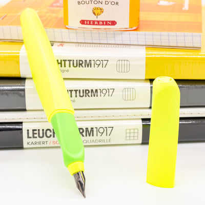 Pelikan Twist Fountain Pen - Neon Yellow