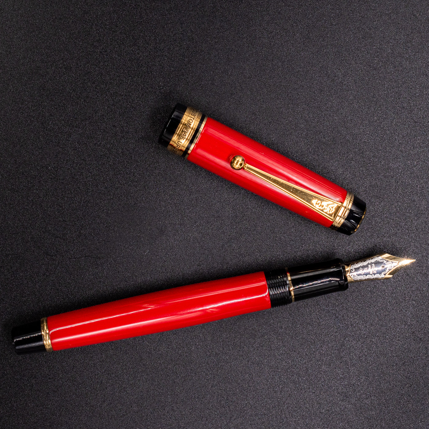 Pilot Custom 845 Fountain Pen - Vermillion new