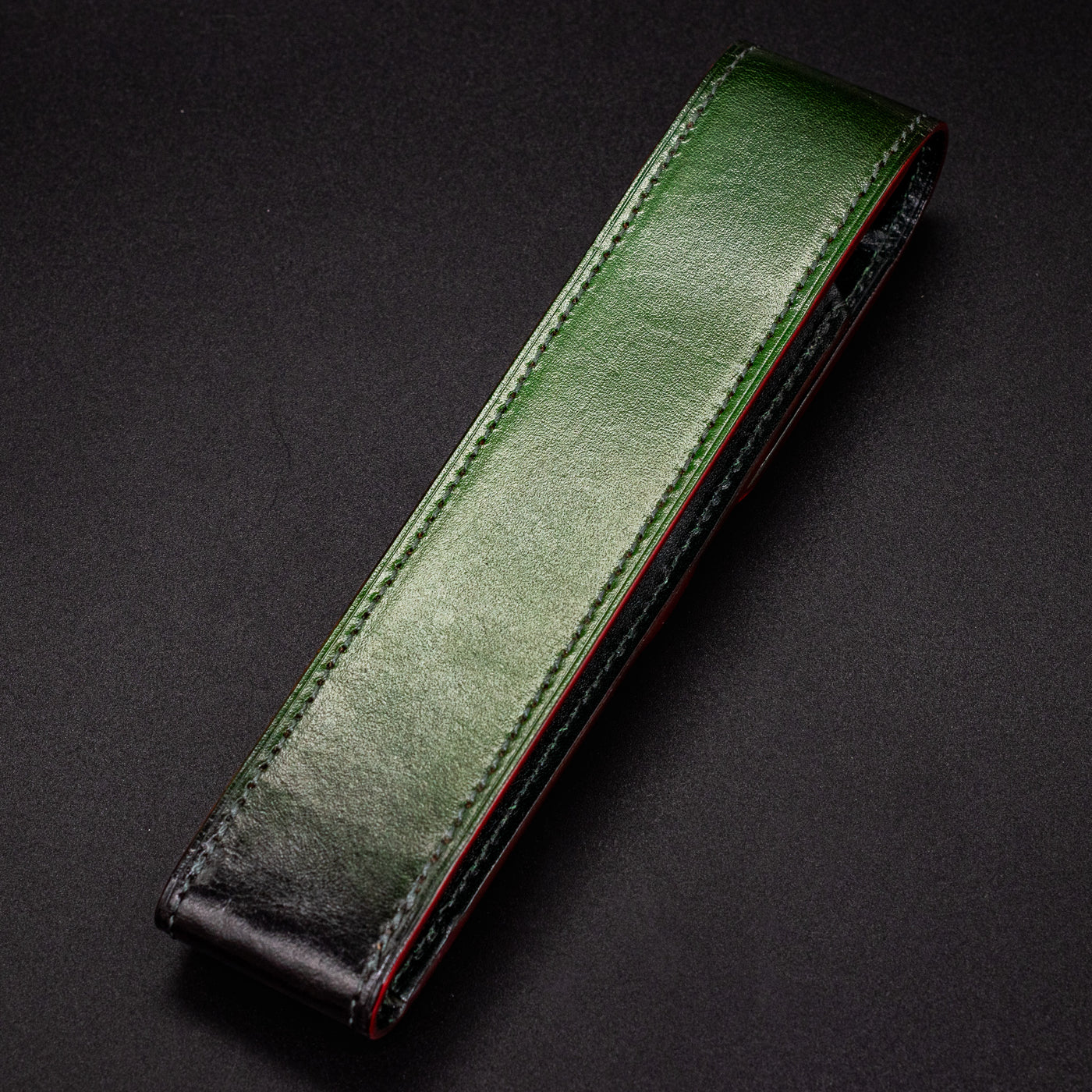 Pilot Cypris Urushi Pen Case - Green back