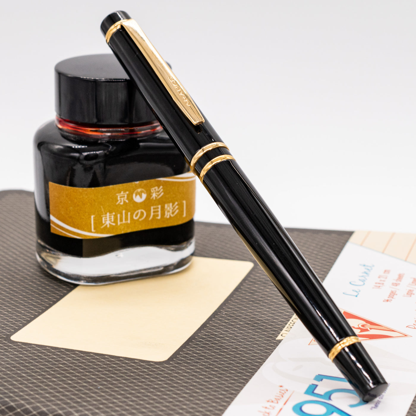 Pilot Grance Fountain Pen - Black capped