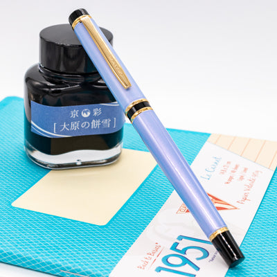 Pilot Grance Fountain Pen - Light Blue capped