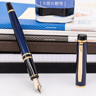 Pilot Grance Fountain Pen - Navy Blue